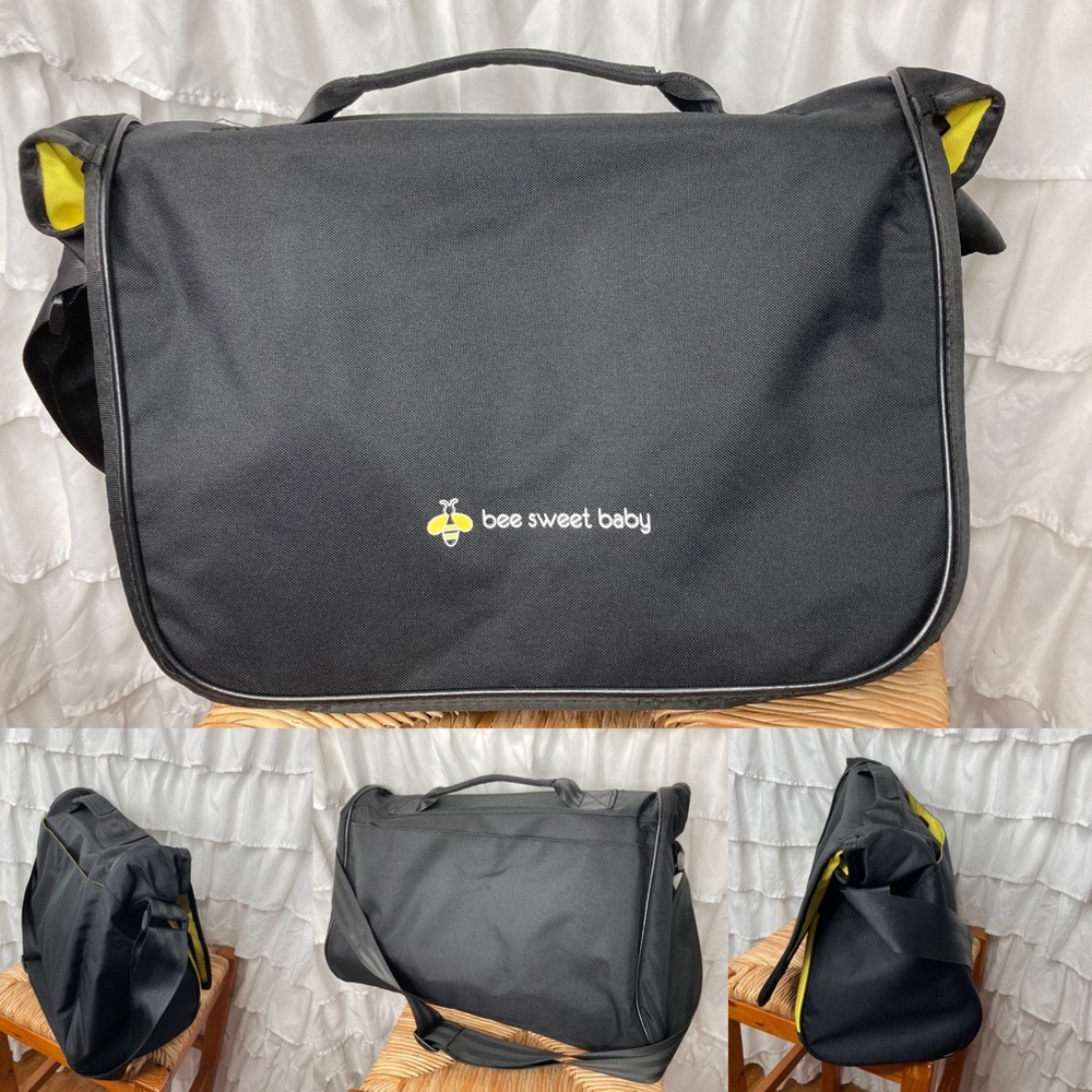 Bee Sweet Baby deluxe oversized diaper bag new